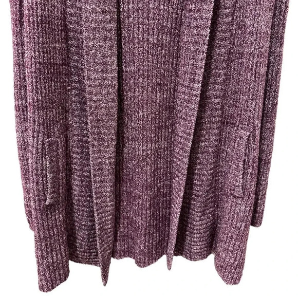 Barefoot Dreams Burgundy Montecito Cardigan sz Small - Picture 5 of 10